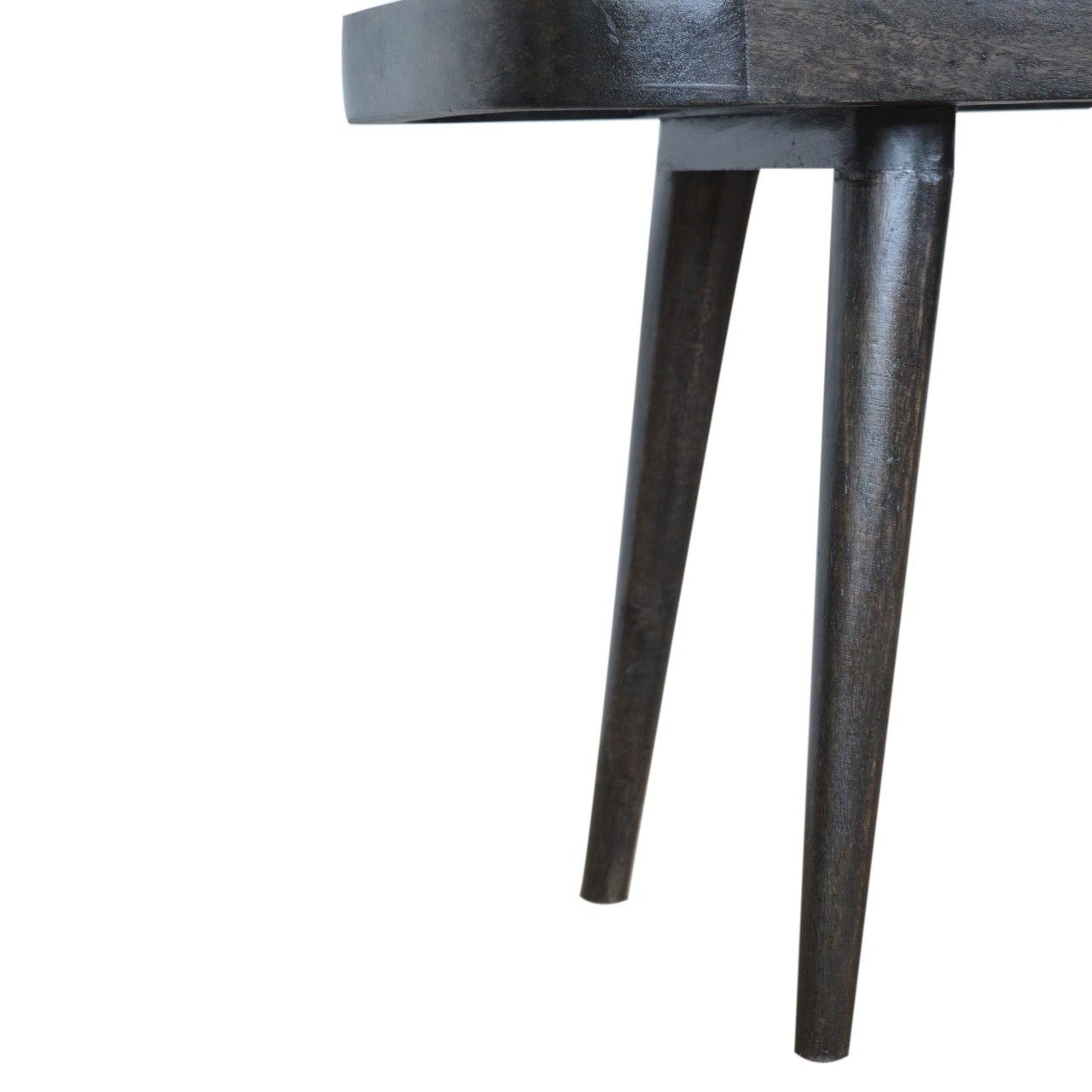 Solid Mango Wood Larissa Carbon Black Bench - Image 9
